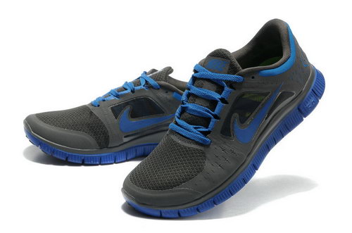 Nike Free Run 5.0 Mens Carbon Soot Blue Factory Store